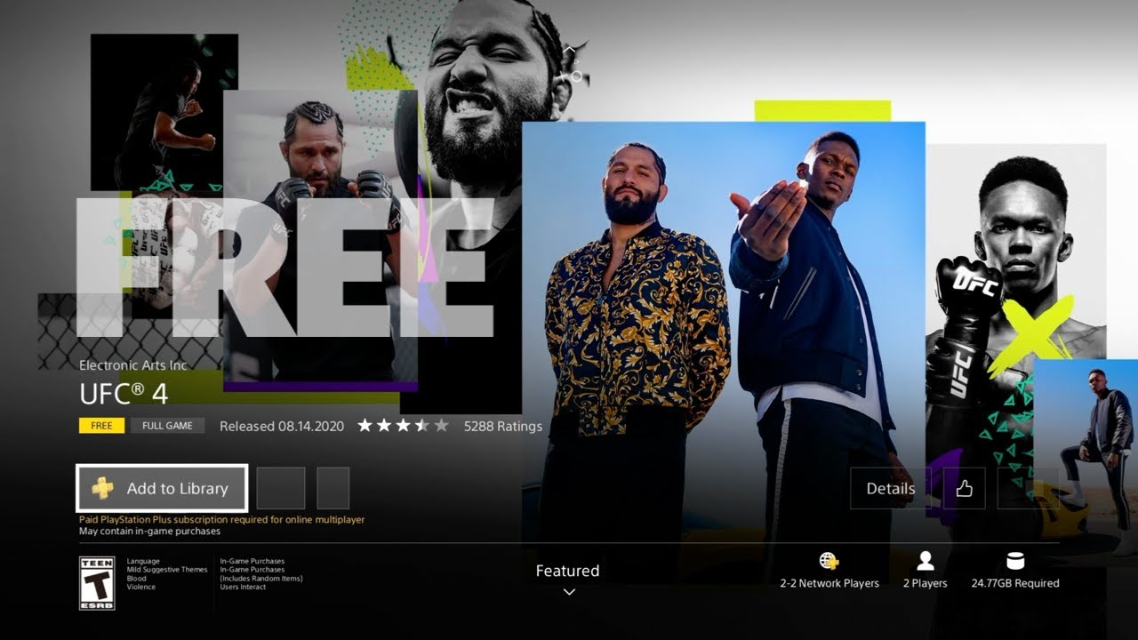 How to get UFC 4 Free on PlayStation | PS4 - YouTube