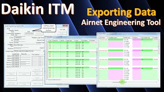 Daikin ITM Airnet Engineering Tool | Export Run Time &amp; 24-7-365 Factory Monitoring - 12-24-2021