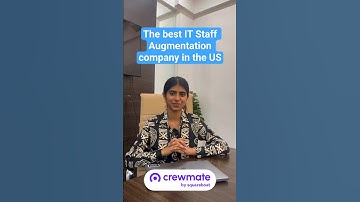 Why Crewmate is the Top Choice for IT Staff Augmentation in the US | Squareboat #ytshorts #it