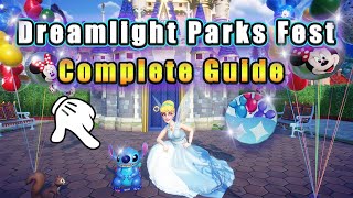 Dreamlight Parks Fest Complete Guide! Disney Dreamlight Valley