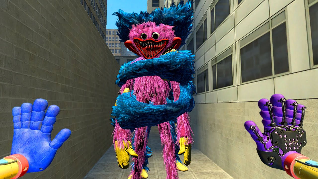 I discovered the Huggy Wuggy nightmare in the Wild City | Garry's Mod
