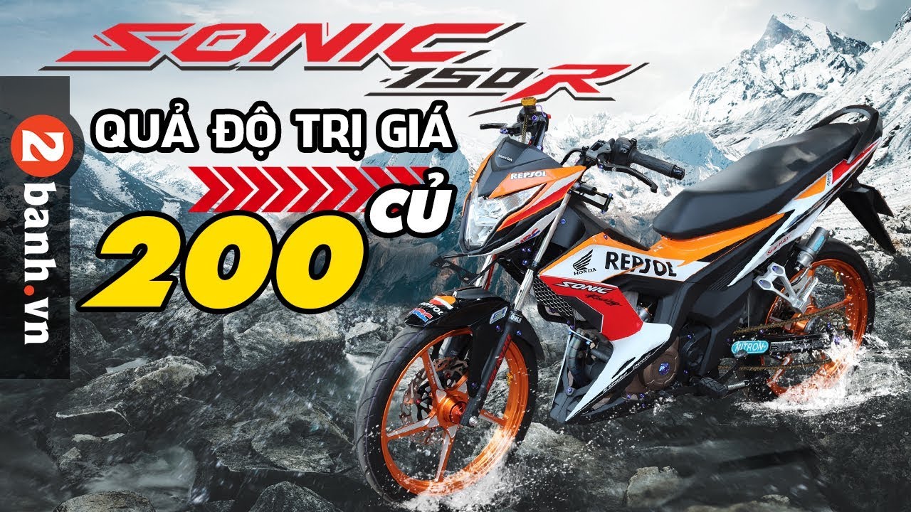 Honda Sonic 125 Repsol kiểng nhẹ  Kiến thức Online