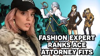 My Fashion Expert Girlfriend ranks MORE Ace Attorney Characters Outfits