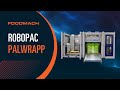 Robopac PALWRAPP all-in-one palletiser/wrapper