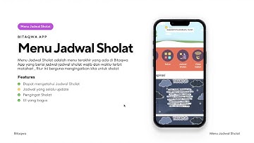 Demo Bitaqwa App ( Menu Jadwal Sholat) with Android Studio!