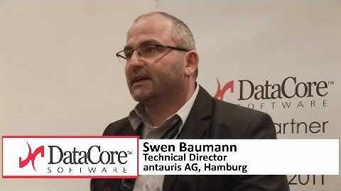 DataCore Partner Kick-Off Central Europe 2011 - Swen Baumann (German)
