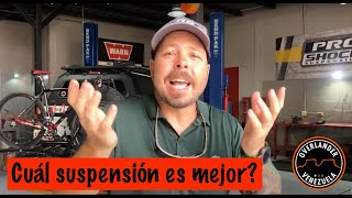 Cuál es la MEJOR SUSPENSIÓN para instalar en tu 4x4?