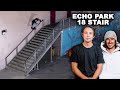 Skating the echo park 18 stair feat sean malto and ryan decenzo  spot history ep 18
