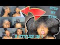 CUTE TRENDY NATURAL HAIRSTYLES w/ BABY HAIRS😍🔥