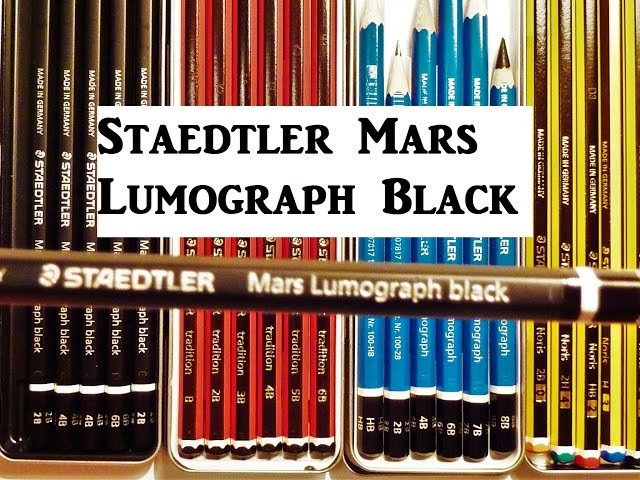 Review of Staedtler Mars Lumograph Black Pencils: (Honest review