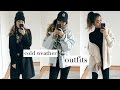 COLD WEATHER OUTFITS + HOW TO LAYER! | rachspeed
