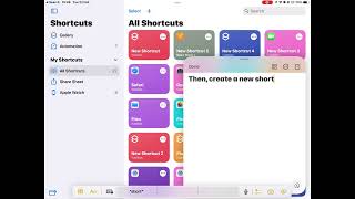 How to make an alias on iOS/iPadOS