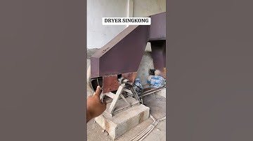 #Dryer singkong menjadi gaplek pakan sapi