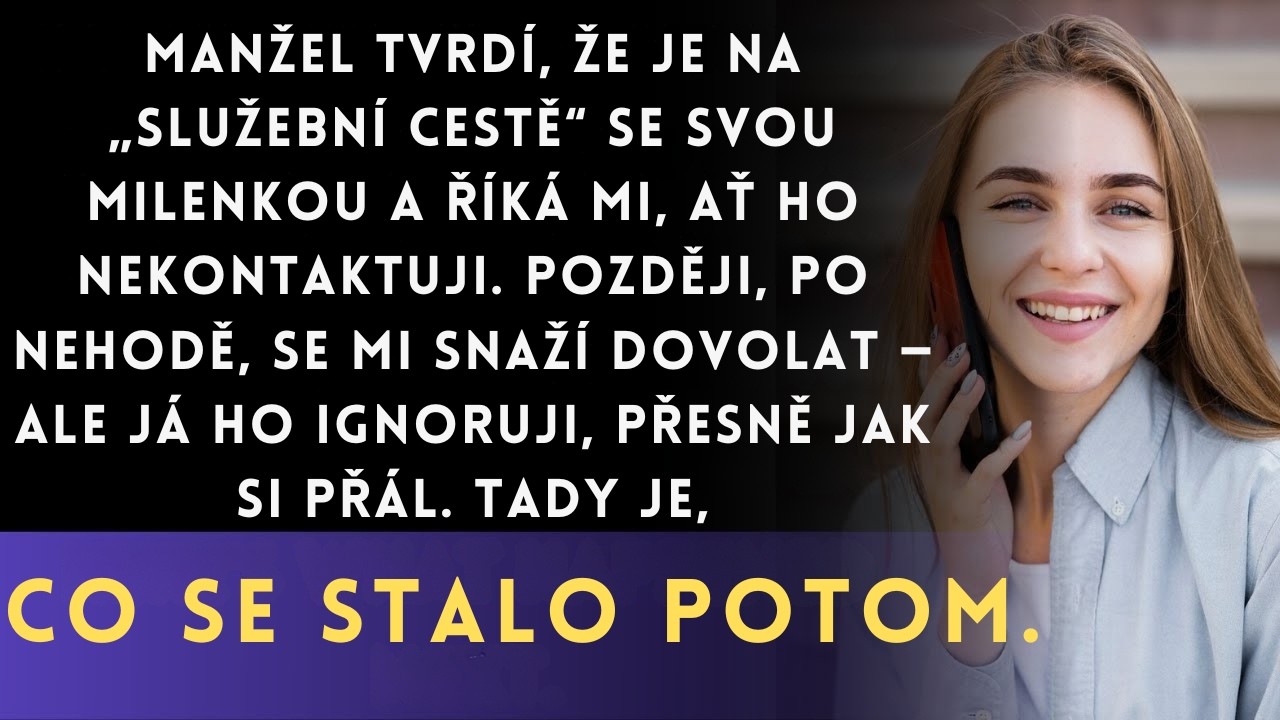Odhalený manželův tajný výlet: jeho naléhavý telefonát po havárii a moje chladná reakce