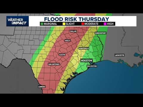 Houston weather: Polo’s remnants bring rain chances Thursday | Timing and flood risk