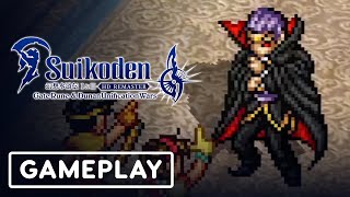 Suikoden I \& II HD Remaster Gate Rune and Dunan Unification Wars - Exclusive Neclord Boss Gameplay