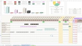 V. Paid Time Off Tracker Explained – Highlight Weekends / Public Holidays Setup - Paid Time Off