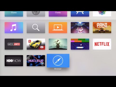 וִידֵאוֹ: האם יש דפדפן אינטרנט עבור Apple TV?