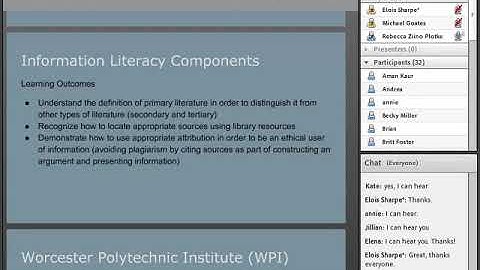 ACRL STS  STEM Information Literacy Discussion