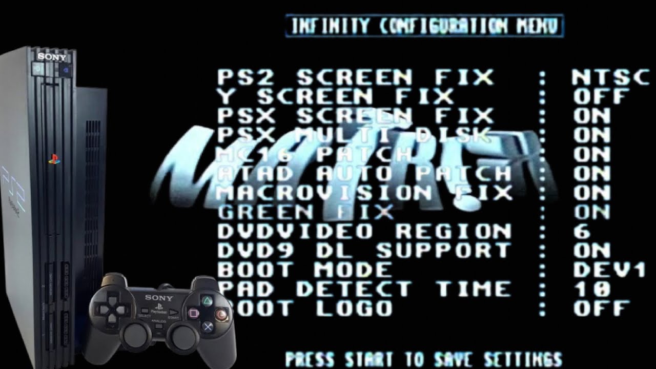 PS2 NÃO ENTRA NO MENU MATRIX PS2 NÃO APARECE NOME MATRIX - YouTube