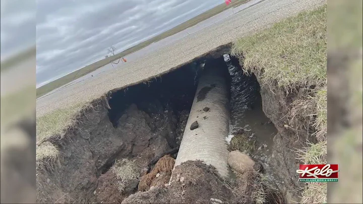 Officials warn of washed out culverts in Edmunds County