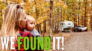 The BEST Boondocking/FREE Camping Spot in ALL of Tennessee | Fulltime RV Family of 6
