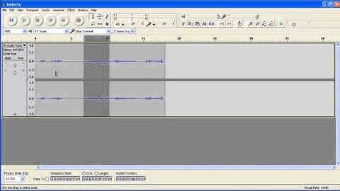 Audacity Using More Selection Tools