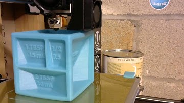 3d Printed Measuring Cube Lapse