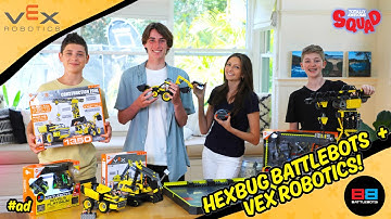 Battle and build with BattleBots and Vex Robotics!