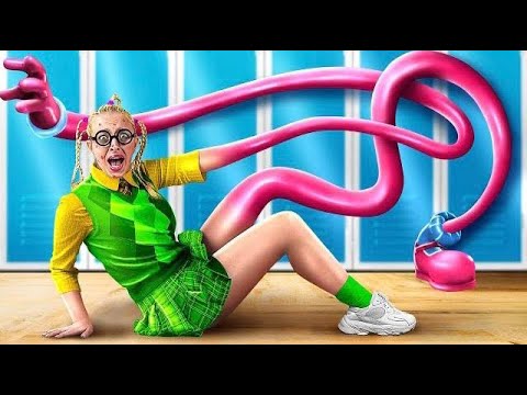 Extreme Makeover with Gadgets from TikTok! / From Nerd to Mommy Long Legs!