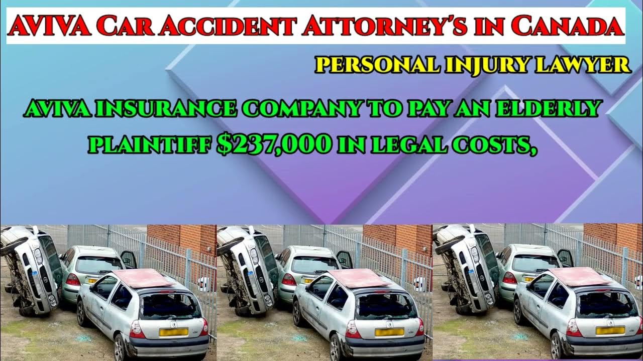 AVIVA Car Accident Attorneys in Canada Personal Injury Lawyer Car