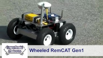 Wheeled RemCAT Gen1 by SuperDroid Robots
