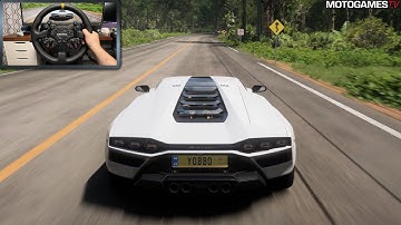 Forza Horizon 5 - 2021 Lamborghini Countach LPI 800-4 | Moza DD R9 Gameplay