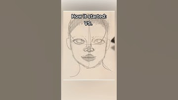 How it started vs. how it ended #trending #artist #art #algorithm