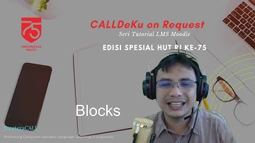 Seri Tutorial Moodle 6B: Menambahkan Blok Online Users & Logged in User #CALLDeKu_on_Request