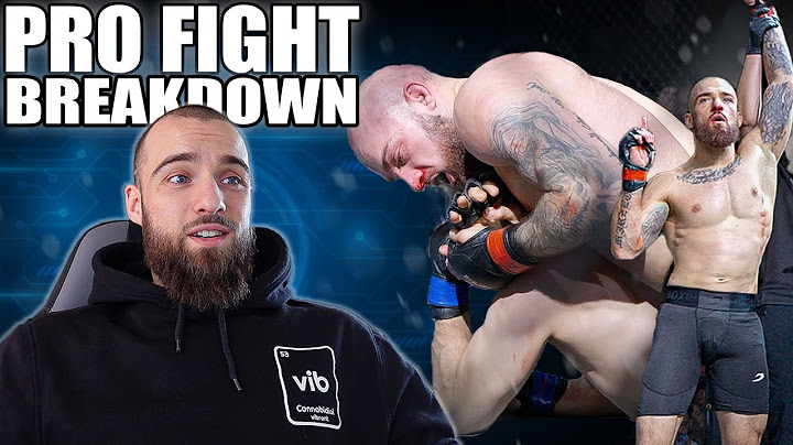 Breaking Down My Pro MMA Debute! 1st Round Submission Win