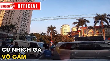 Chỉ một CÚ NHÍCH GA VÔ CẢM, tài xế Su cóc biến cả tuyến đường thành ‘điểm nghẽn’ | Tin tức SaigonTV