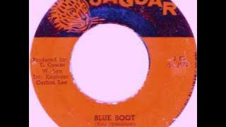 eric donaldson-blue boots