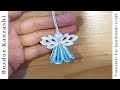 DIY Kanzashi Angel 03 - double skirt No.1 - Satin ribbon Christmas Angel ornaments