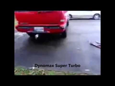 Muffler Sound Comparison. Dynomax Super Turbo Vs. Ultra Flo