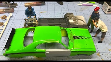 AMT Plymouth 71 Duster 340 build update 5