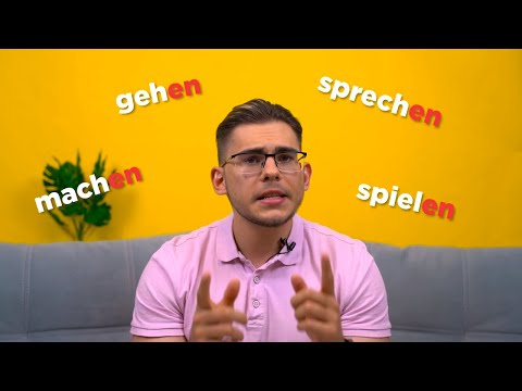 Урок немецкого языка #2. Спряжение правильных глаголов в немецком.