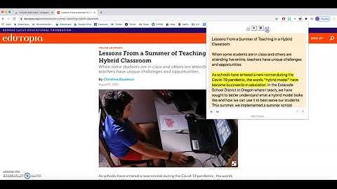 Google Chrome Extensions for Accessible Learning