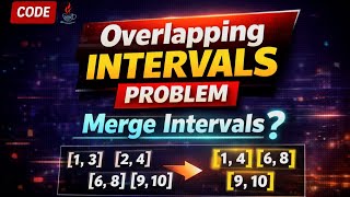 Merge Overlapping Intervals | GFG POTD | Optimal Sorting & Greedy Approach (Java)
