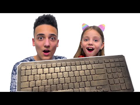 Шоколадное и Обычное смешные РОЗЫГРЫШИ для всей семьи от My little Nastya
