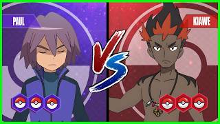 Pokémon Battle Pedia: Paul Vs. Kiawe