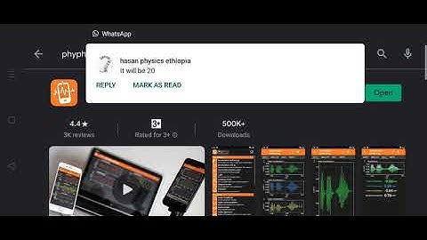 Phyphox Light Sensor
