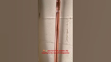 How to properly use a slip coupling #plumbingtips #c’monpeachesYOUGOTTHIS