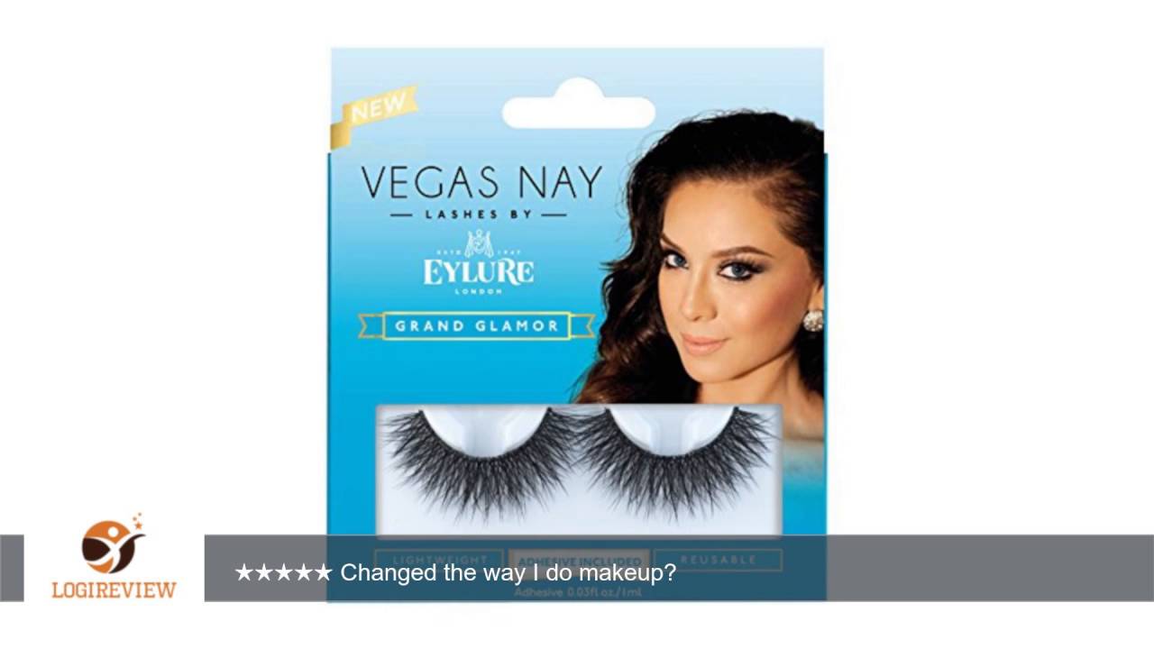 Eylure Eyl Vegas Nay Grand Glamour Fake Eyelashes | Review/Test