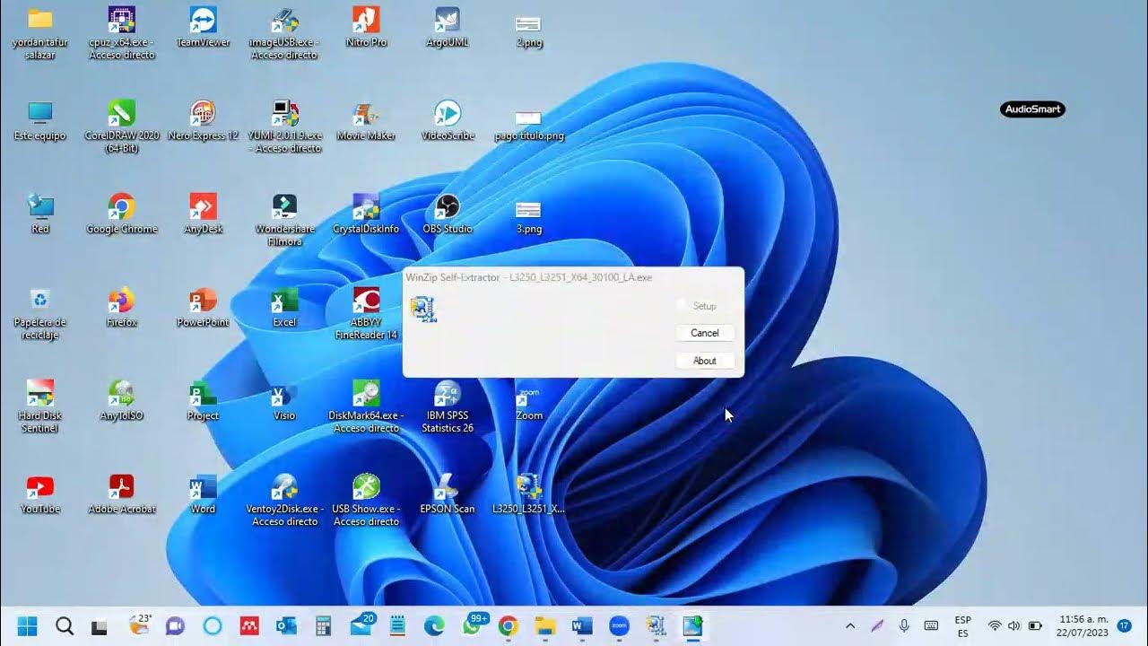 Instalaci n de controlador driver de impresora epson l3250 youtube